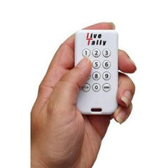 Live-Tally Voting System with 50 Keypads